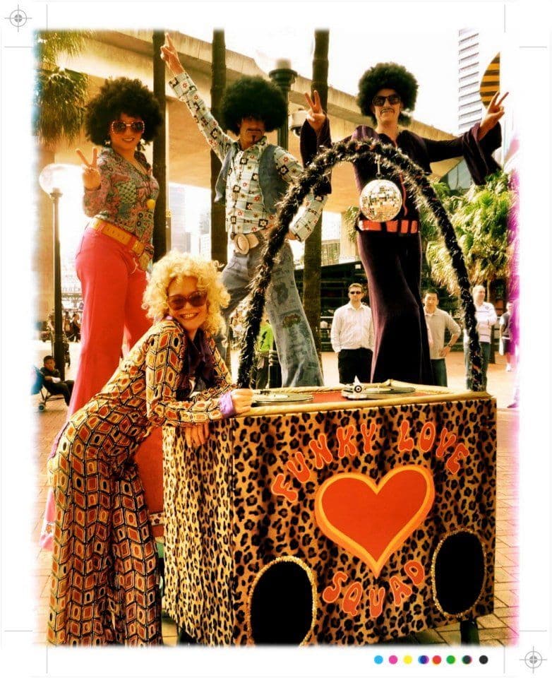 Funky Squad stilts