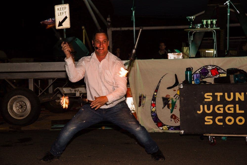 Solo Circus Show, Christmas Party, Adelaide