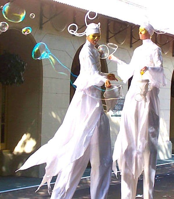 Brisbane Stilt walkers