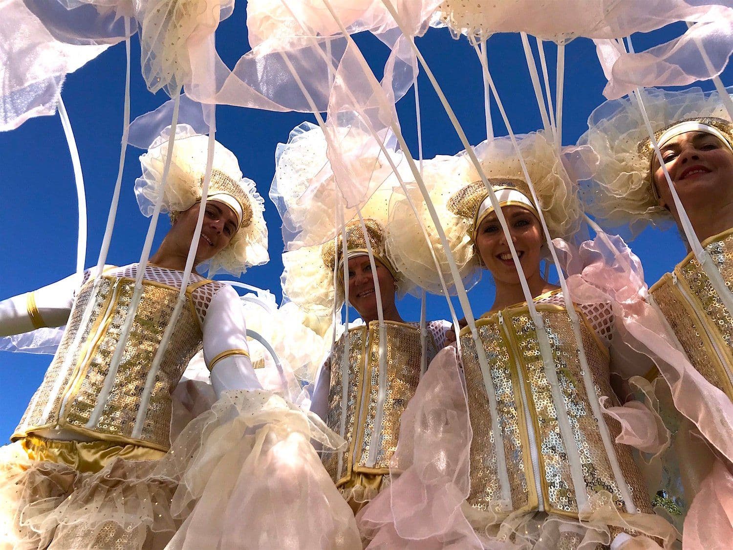 Golden Blossoms & Silver Butterflies – Stilts