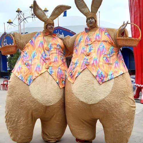 Giant Easter Bunny
