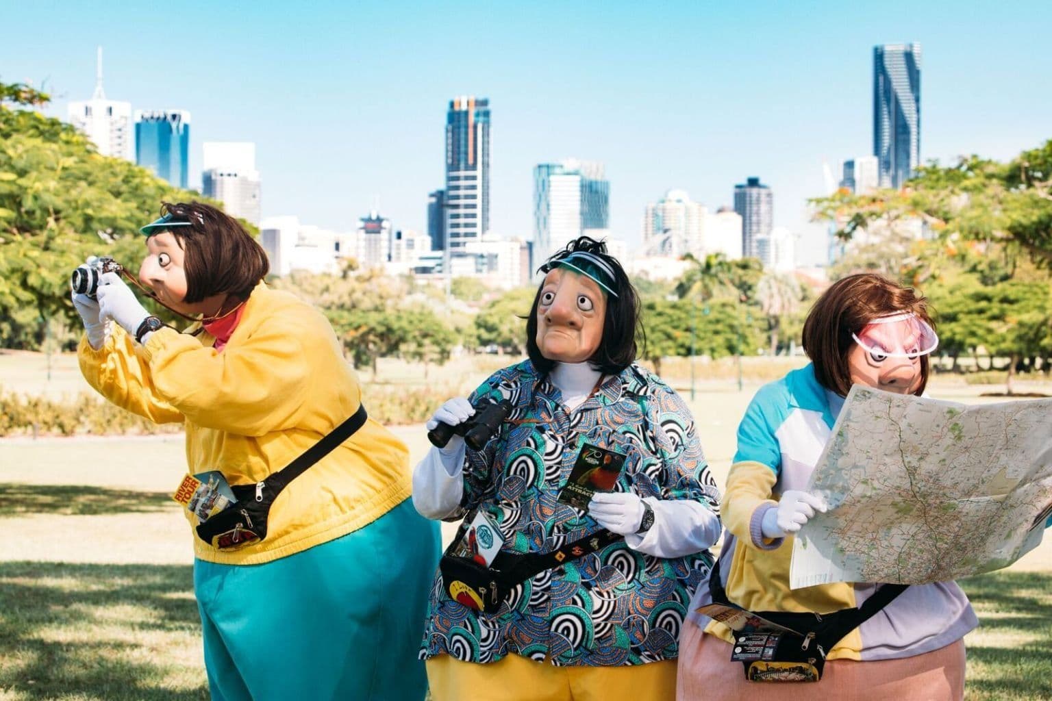 Comedy Mask Characters