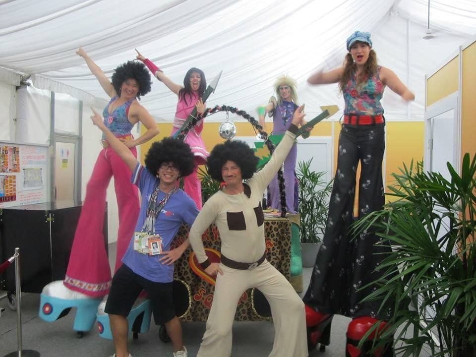 Funky Squad stilts