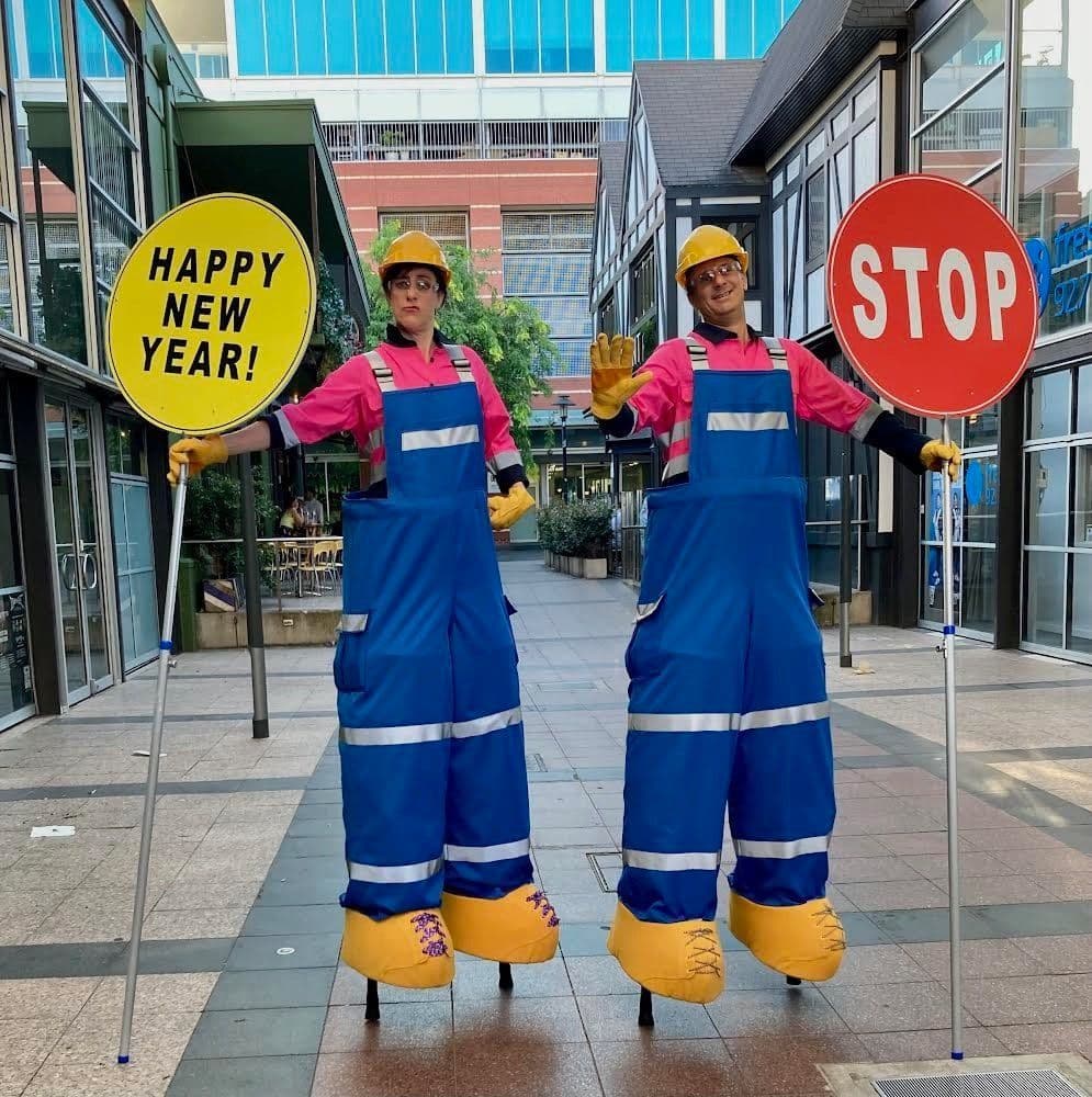 Stilt Traffic Controllers