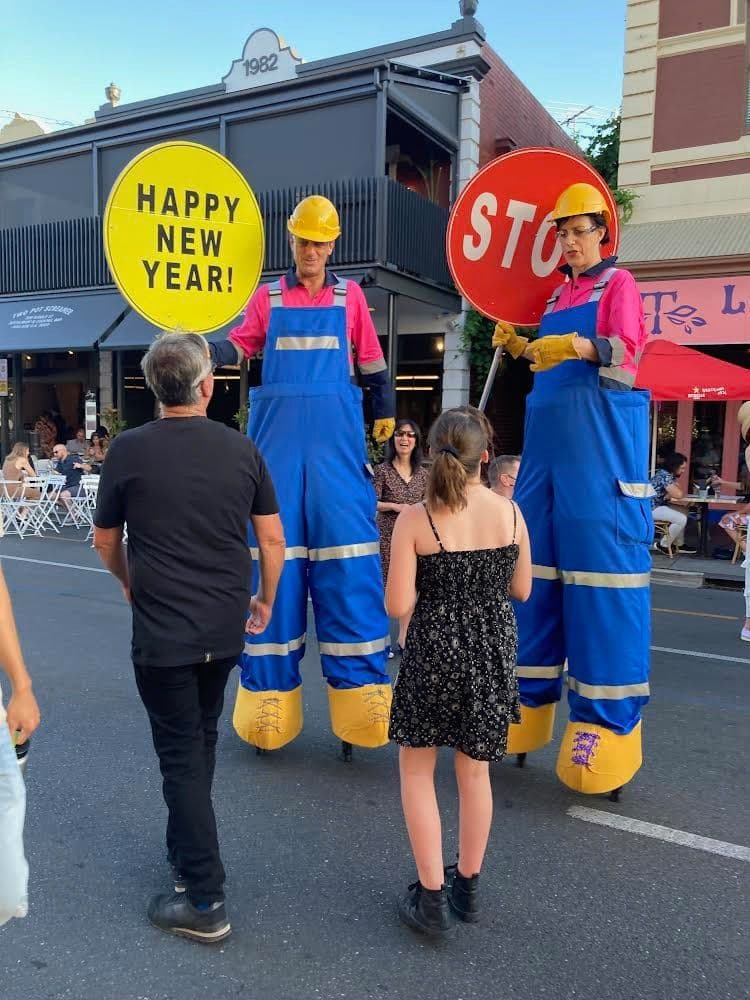 Stilt Traffic Controllers